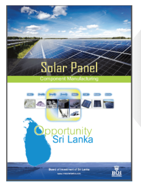 Poster of Solar Panel Opportunity Sri Lanka