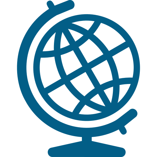 Decorative icon: Globe