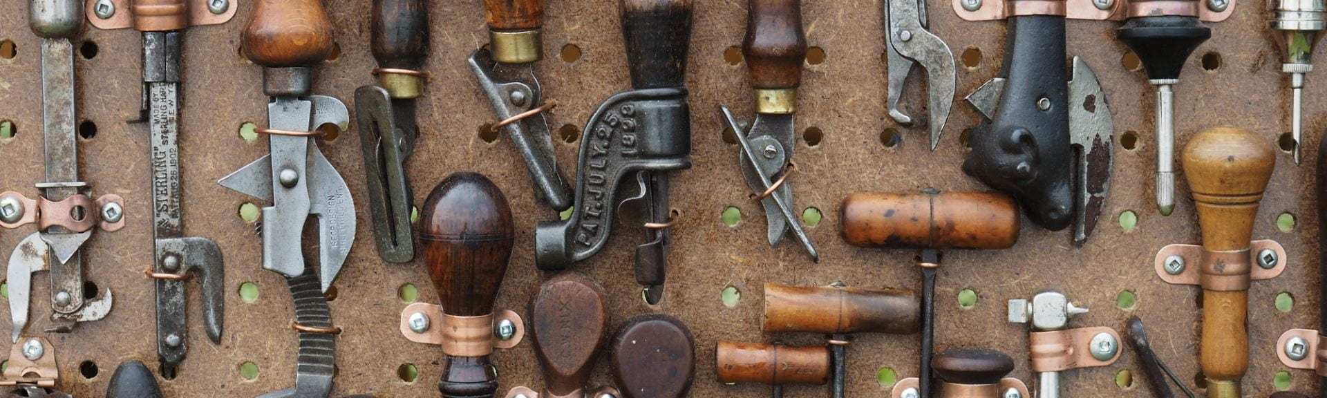 Decorative image of tools