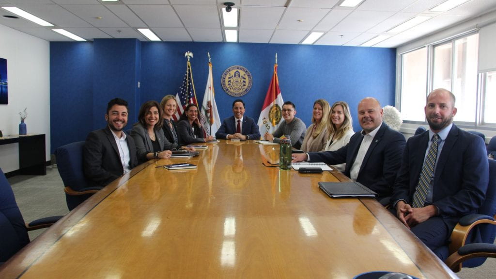 Picture of San Diego Team with Mayor