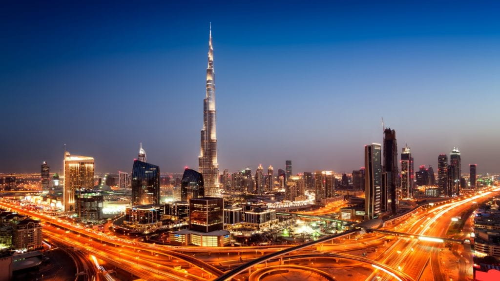 United Arab Emirates cityscape