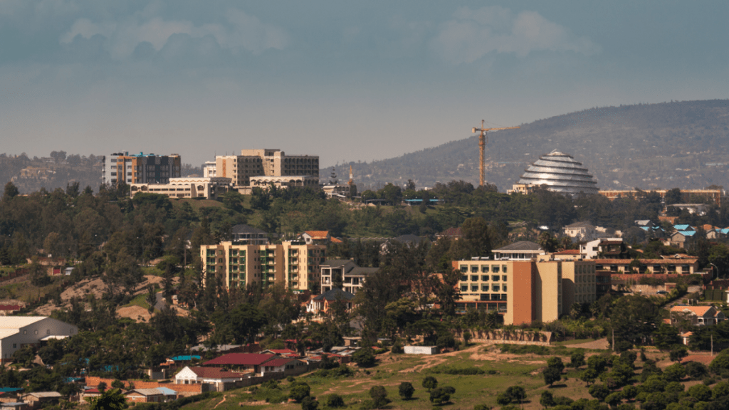 Rwanda cityscape