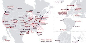 world map