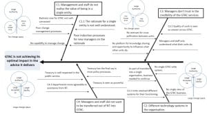 Revised fishbone diagram