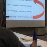 Participant presenting