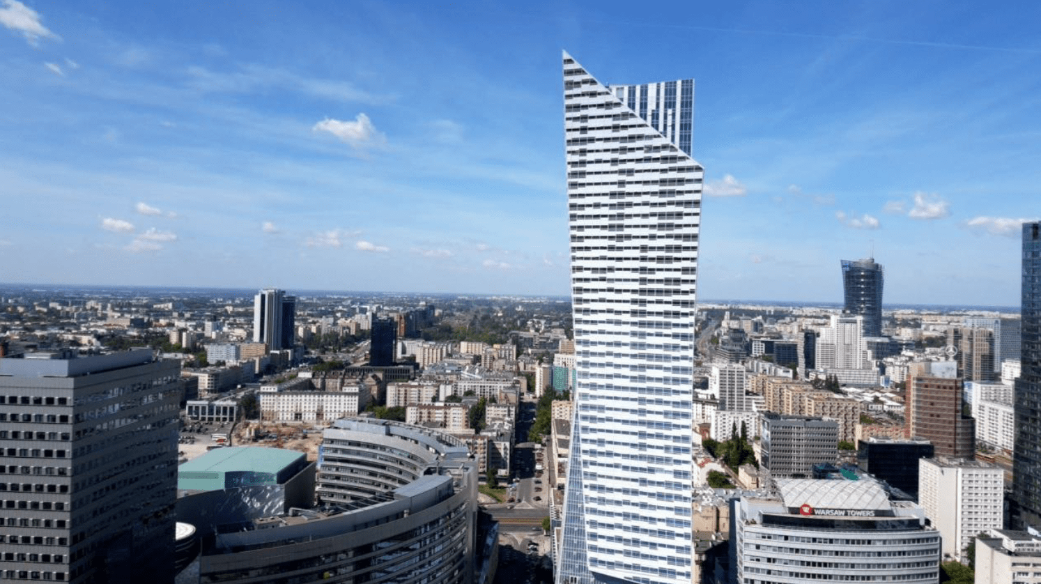 image of a building in Warsaw, Poland