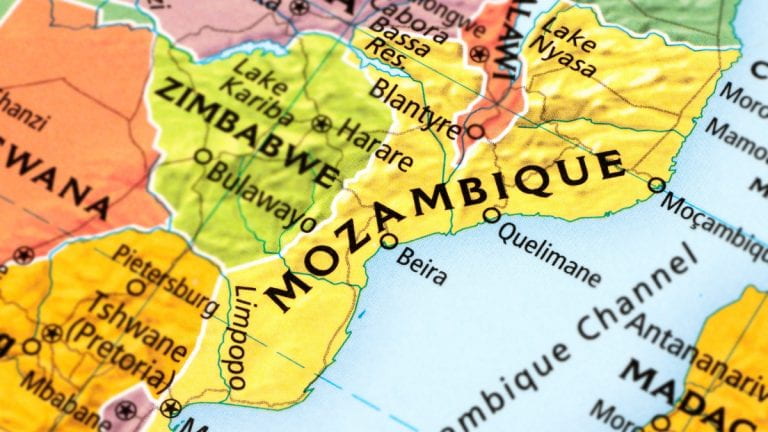 Map of Mozambique
