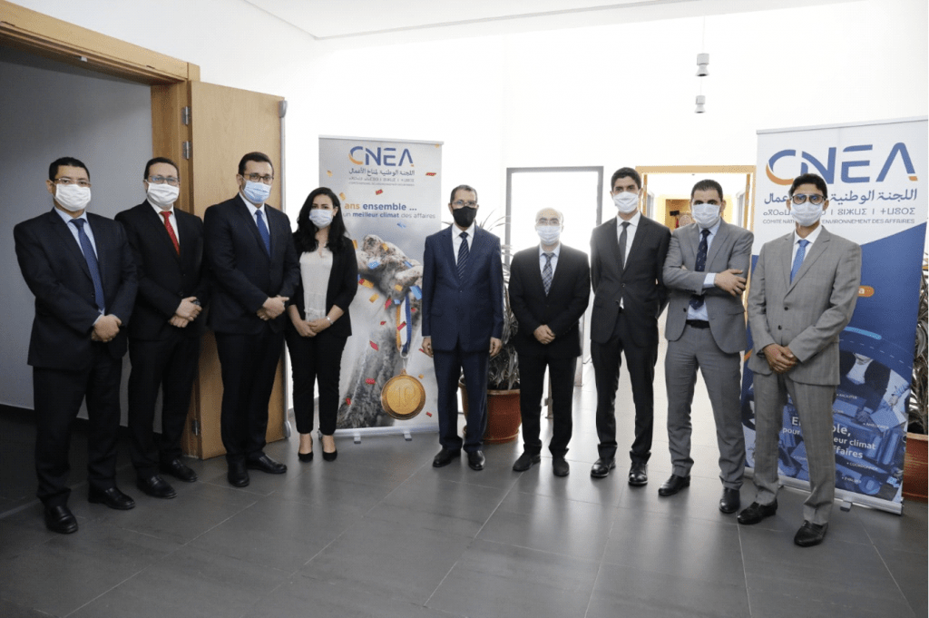The team with the Head of government of Morocco