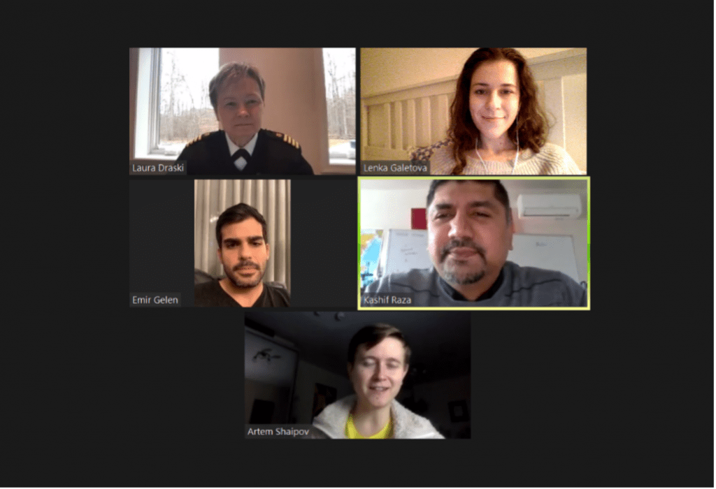Zoom screenshot of IPP group