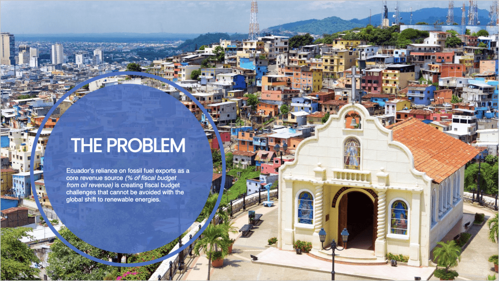 Ecuador cityscape