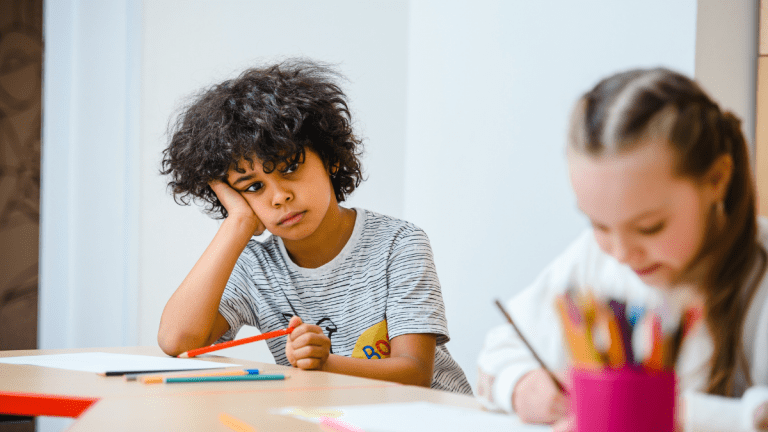 Students learning