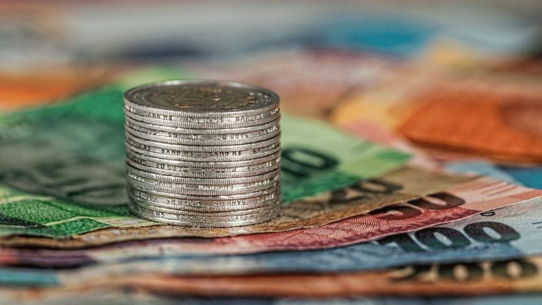 Bills and coins