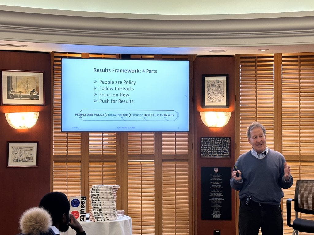 Steve Kadish presenting
