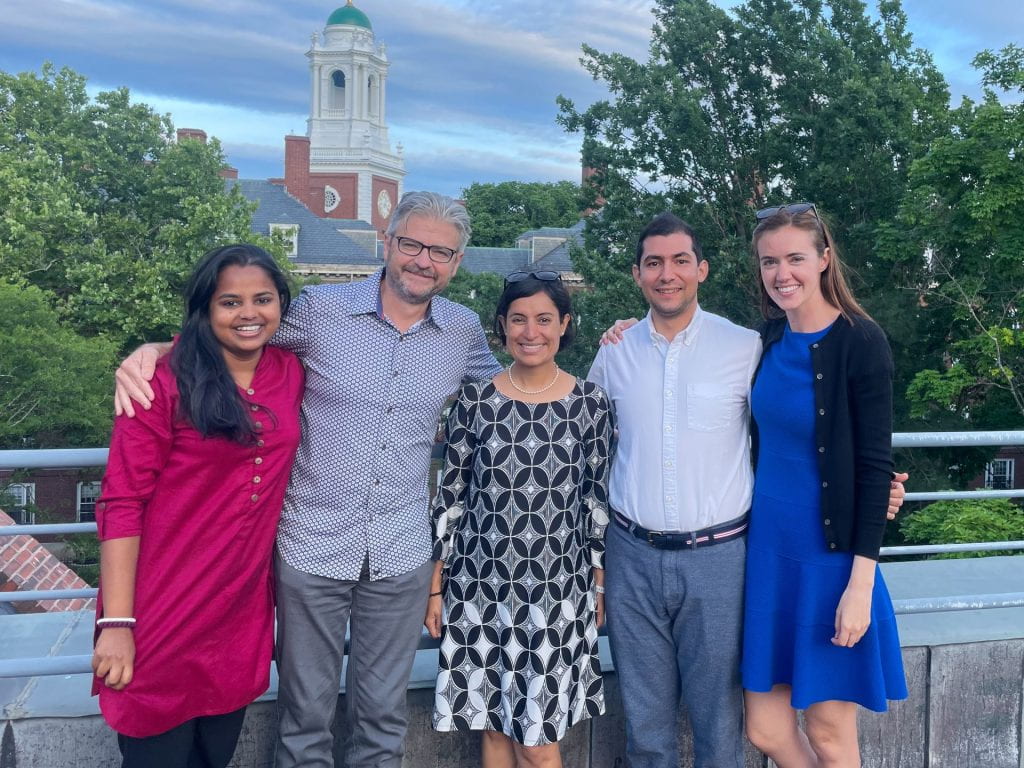 Anisha Pooblan, Matt Andrews, Salimah Samji, Daniel Barjum, and Kathryn Lang