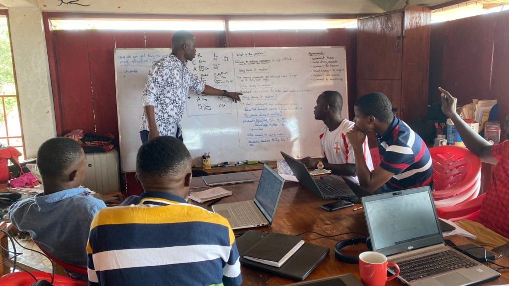 Sierra Leone Team working