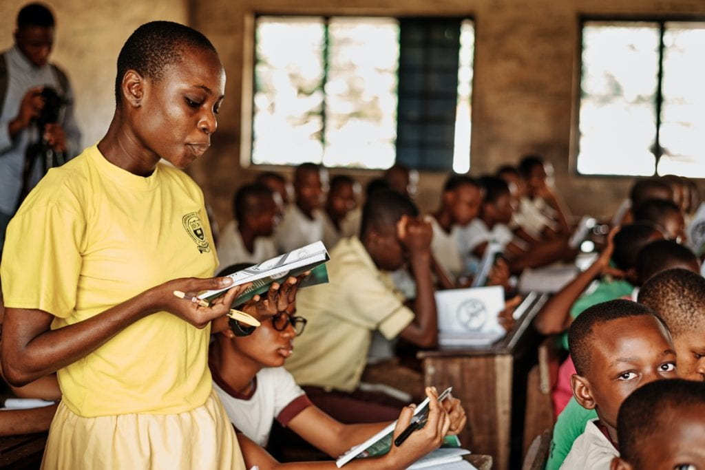 Classroom in Africa