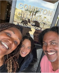 Photo of Compton team