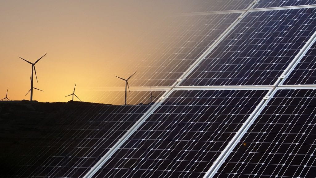 Wind and solar clean energy options
