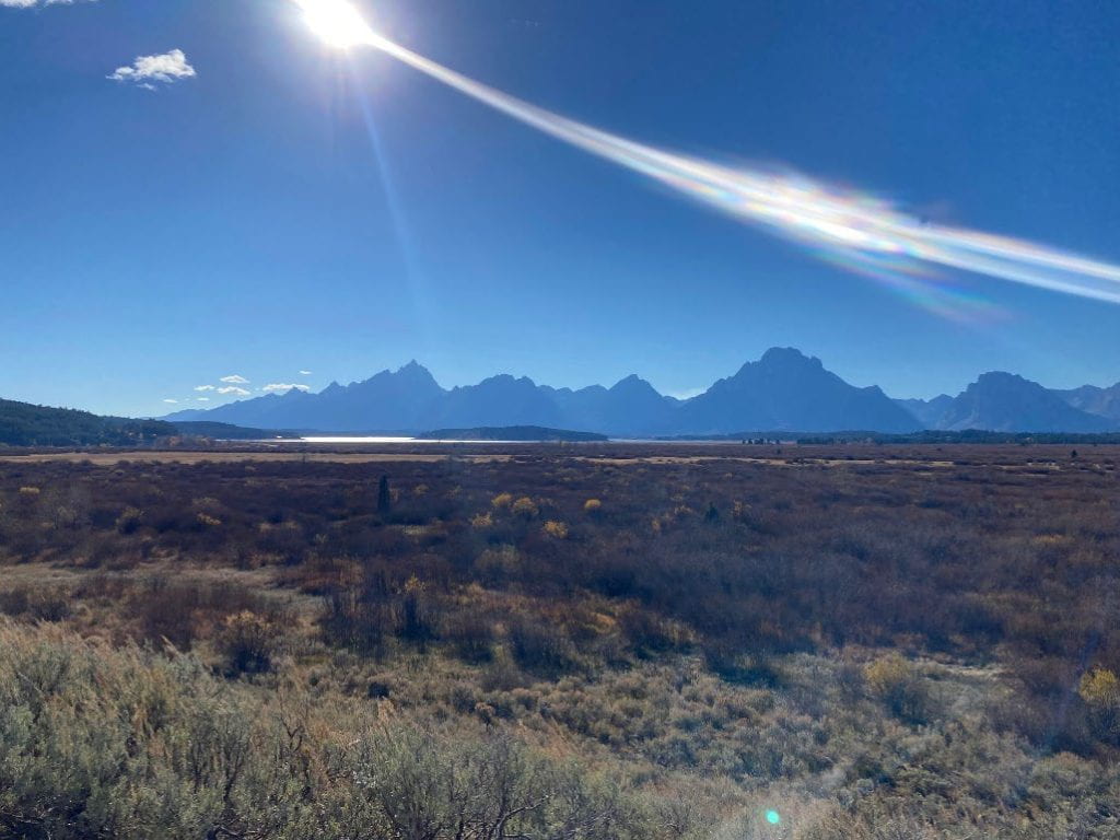 View of Grand Teton