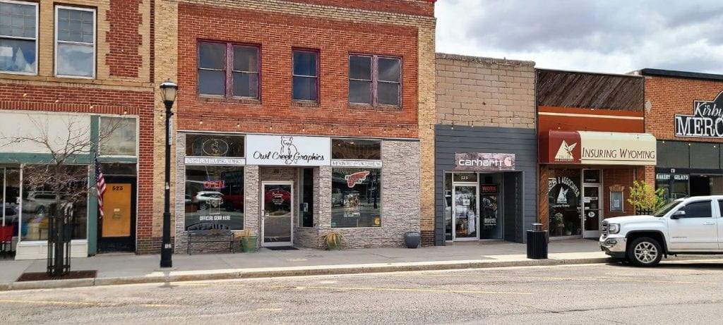 Main Street Thermopolis, where a newly reinvigorated volunteer-led economic development taskforce is forming.