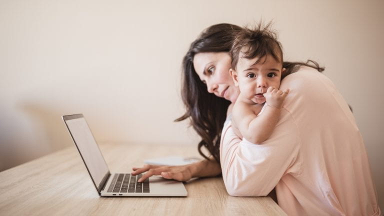 A working mother