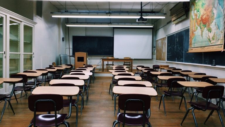 A classroom