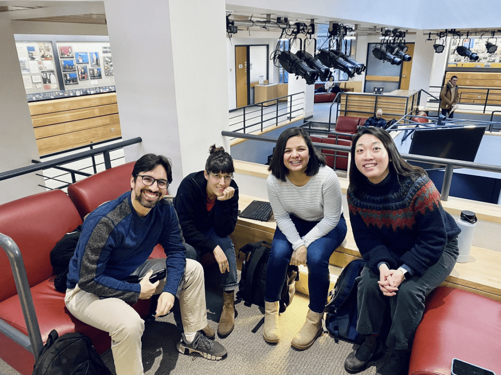 group photo in a common space