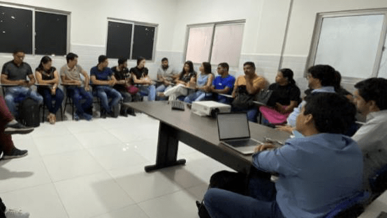 meeting taking place