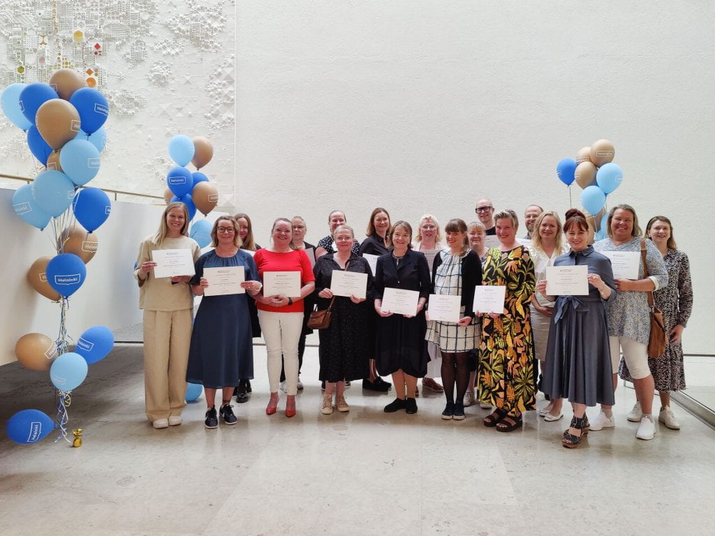 Helsinki group holding certificates