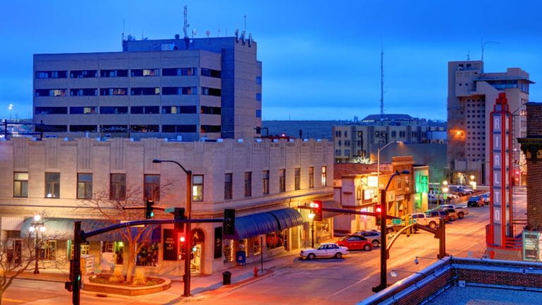 Downtown Casper, Wyoming