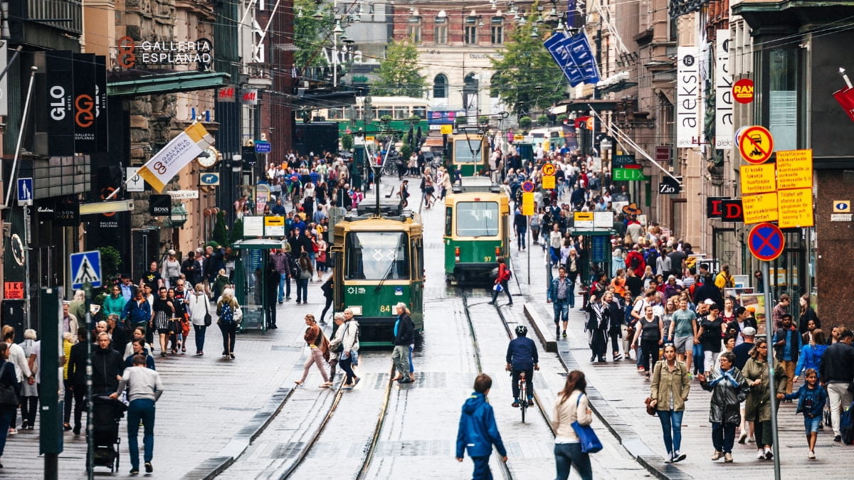 A Safer City Center for Young People in Helsinki