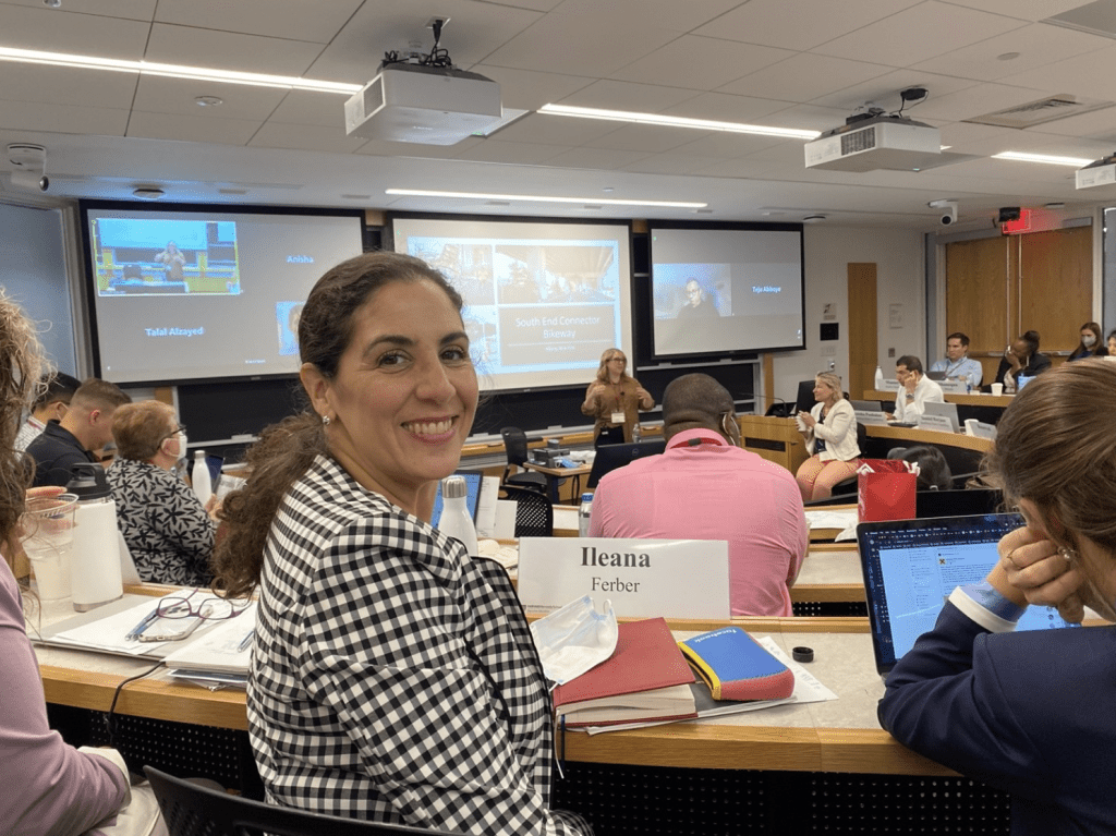 Ileana Ferber in IPP classroom