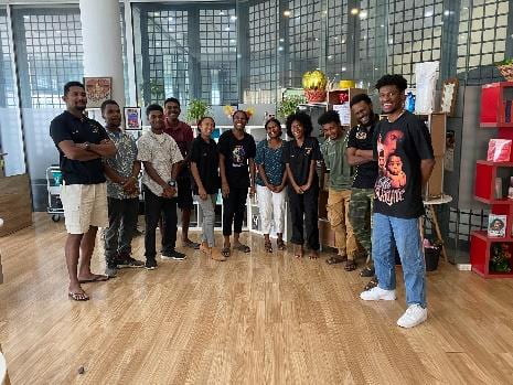 Dynamic Disruptors with Tuna Bay youths. Information Session 1