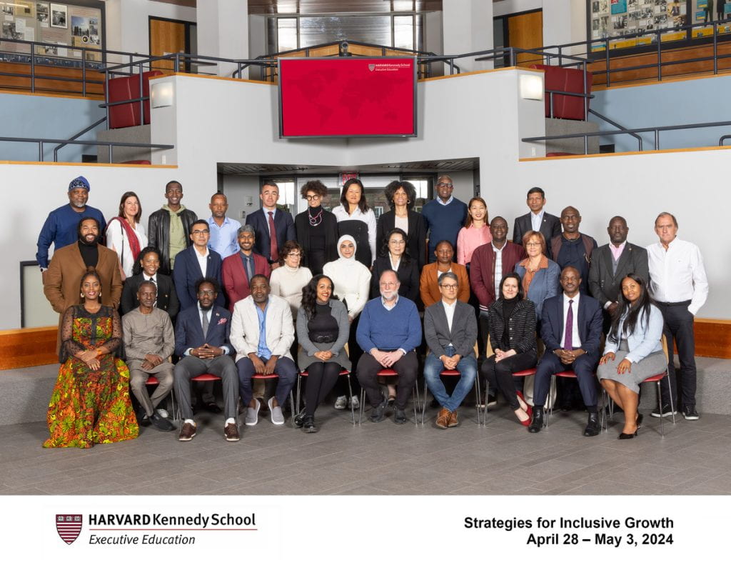 Participants of the executive program