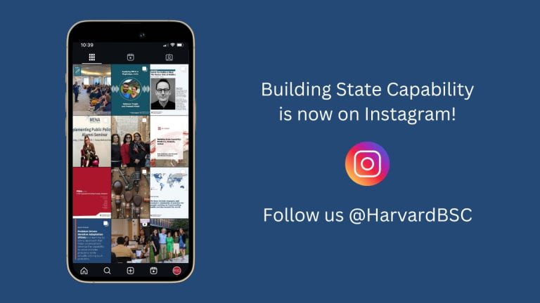 A phone with BSC's instagram profile displayed