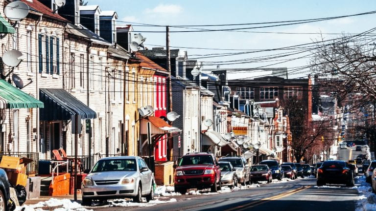 Street in Allentown, Pennsylvania
