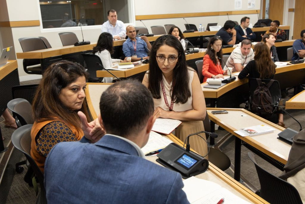 Participants engaged in discussion