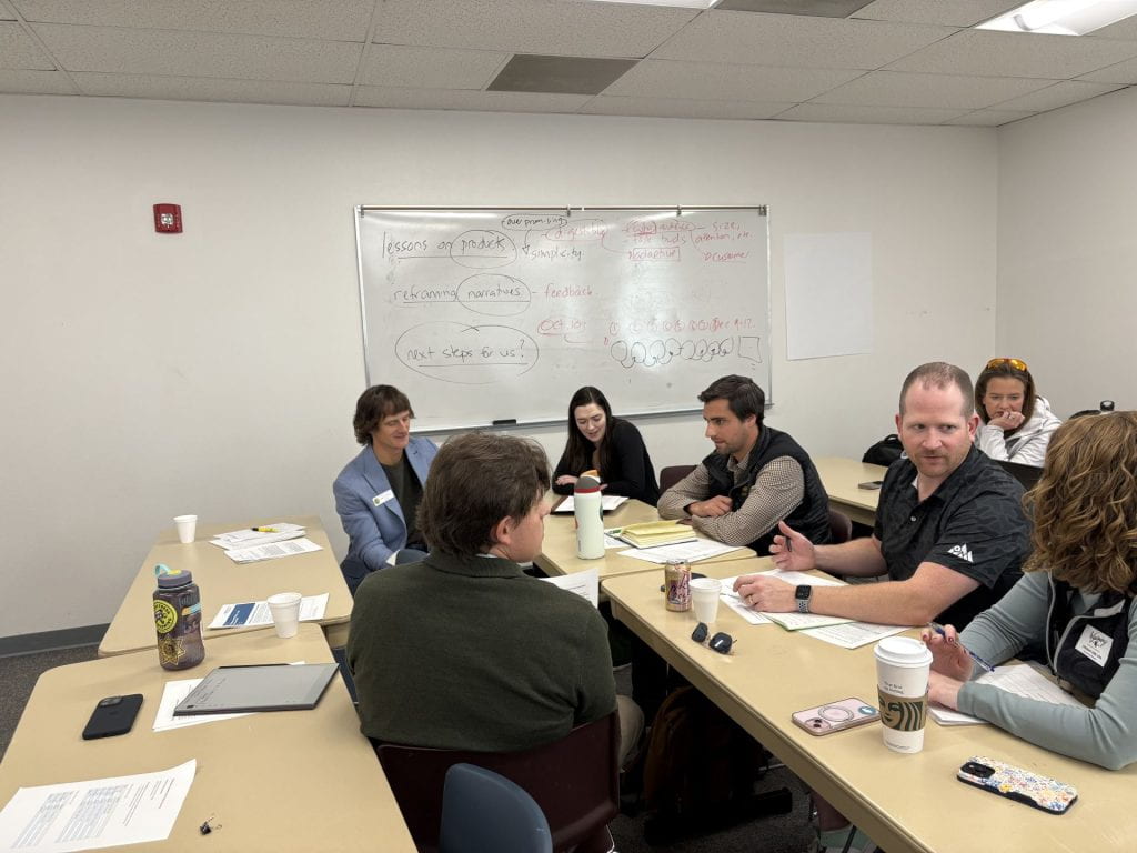 2025 participants collaborating in classroom