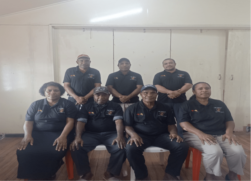 Group photo of Team Baiyer Range.