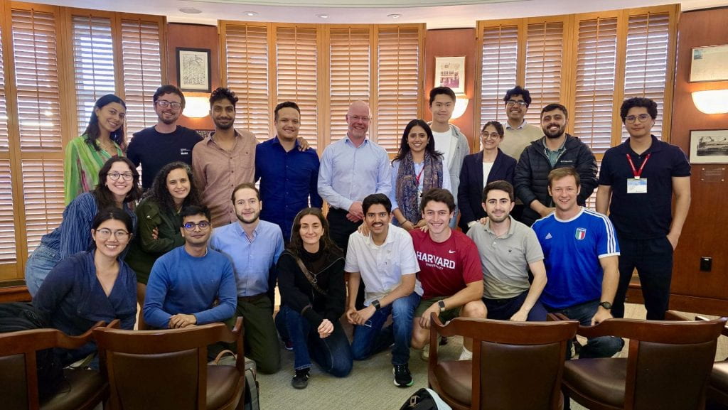 Stephen Donnelly with MPA/ID students