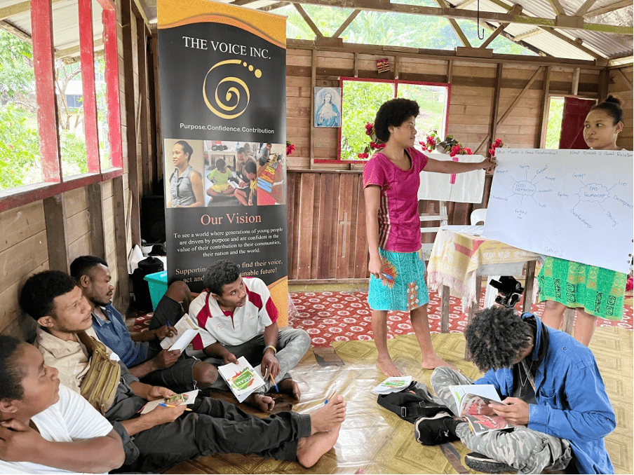 A leadership and mentorship training conducted by the Eastern Learners team. 