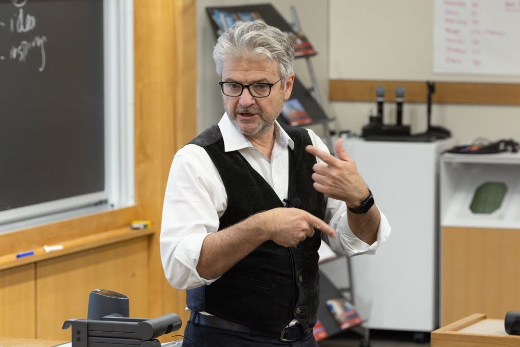 Matt Andrews teaching