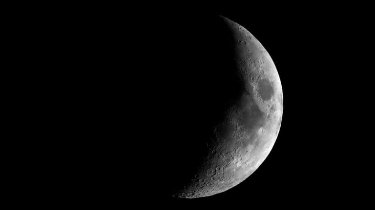 Crescent moon