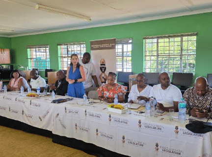 a multiparty delegation of Members of the Legislature participating in the oversight process